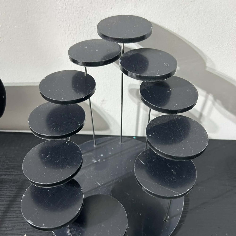Black Circular Display Stand